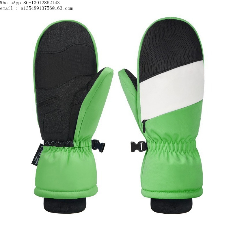 Ski Glove Waterproof - Kayak poları kalınlaştırılmış moda sıcak soğuk
