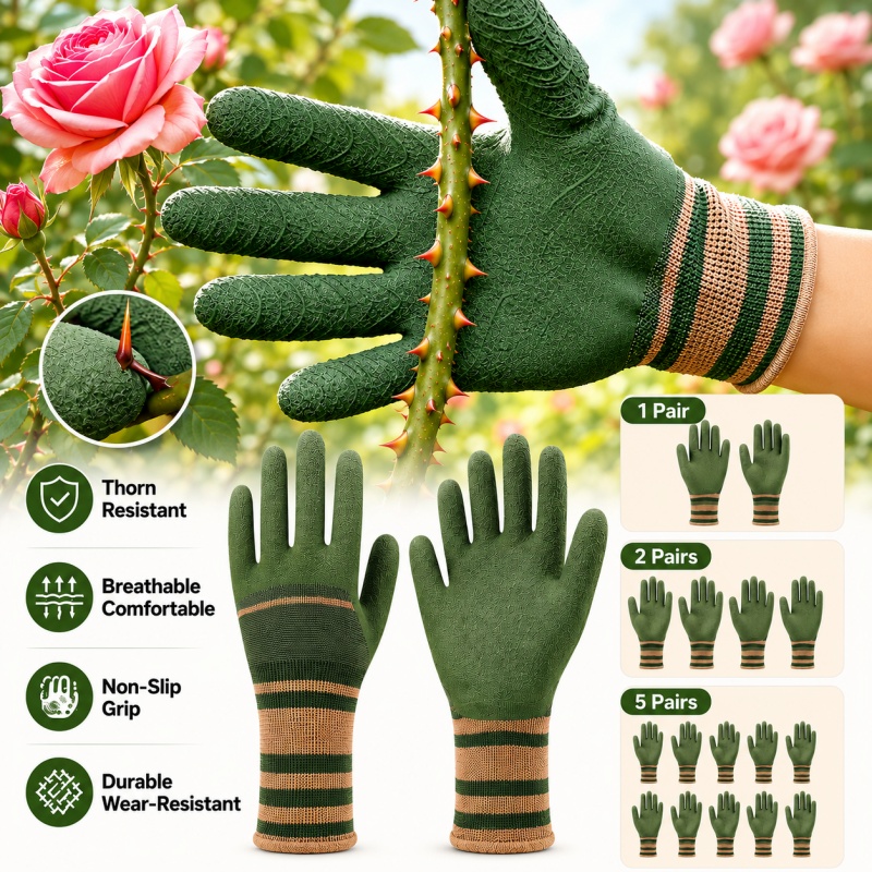 Gardening Glove Waterproof - Çok Amaçlı Bahçe Eldivenleri Diken Önleyici