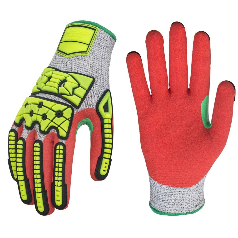 Work Glove Impact - Yüksek Darbeye Dayanıklı Kesim Dirençli Eklem