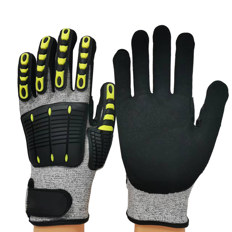 Work Glove Impact - Titreşim Önleyici Eldivenler SBR Dolgulu TPR