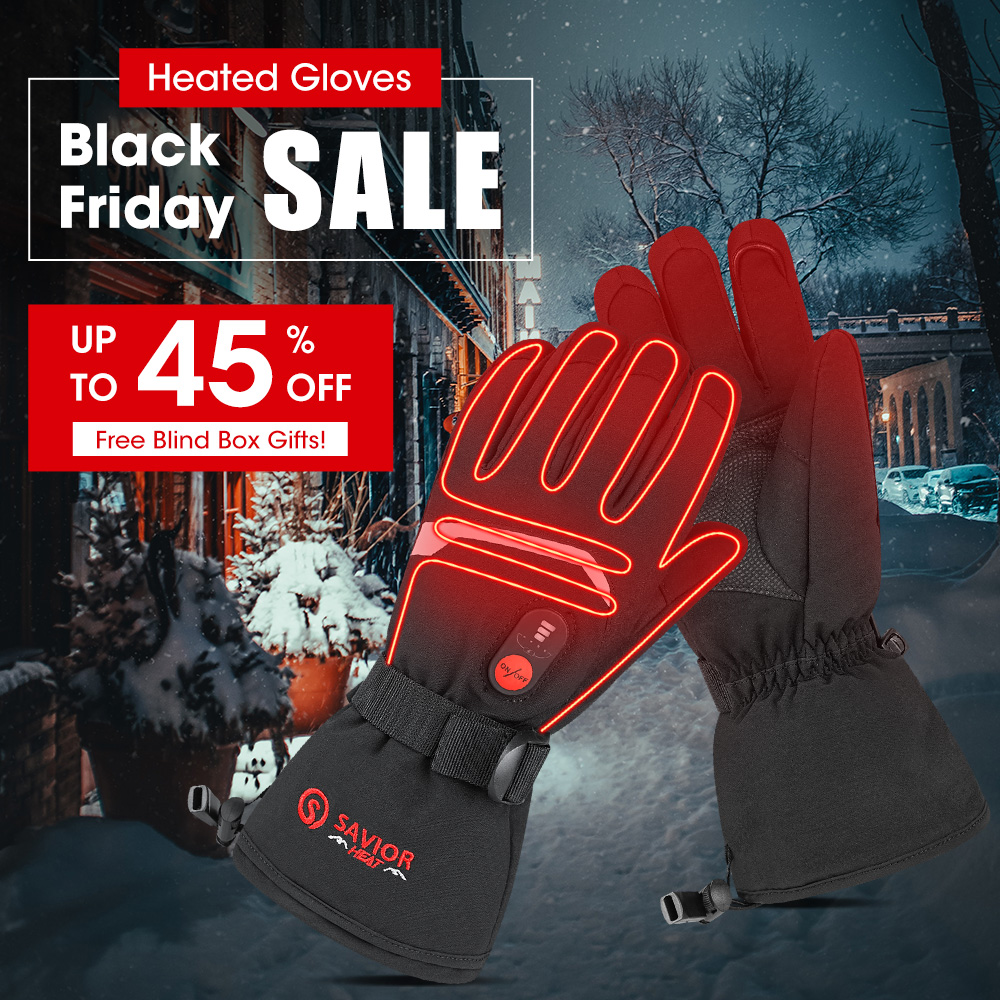 Ski Glove Waterproof - Kar geyik kış ısıtmalı eldiven kadın