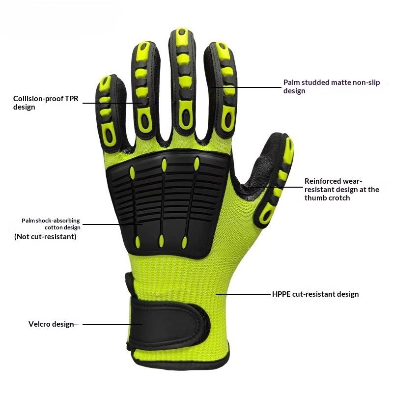 1 Çift Kesilmeye ve Darbeye Da - Work Glove Impact incelemesi ve fiyatı