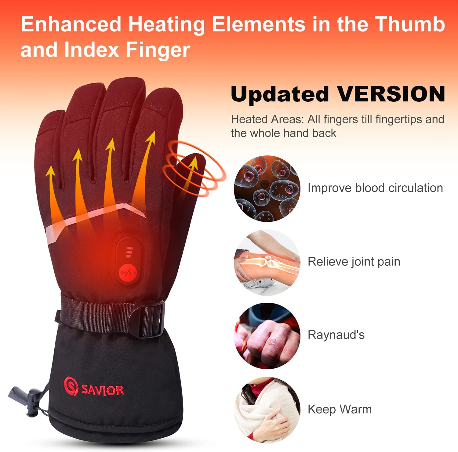 Kar geyik kış ısıtmalı eldiven - Ski Glove Waterproof incelemesi ve fiyatı